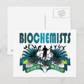 Biochemici Gone Wild Briefkaart (Voorkant / Achterkant)