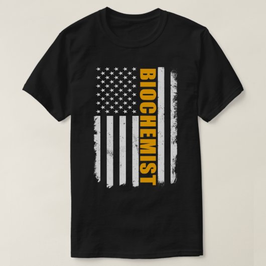 Biochemicus American T-shirt (Design voorkant)