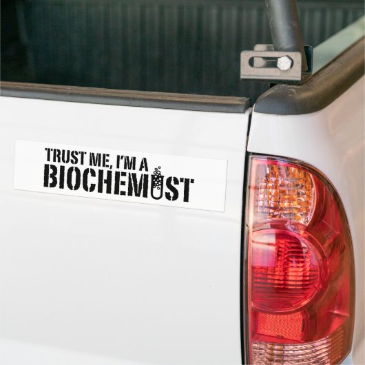 Biochemicus Bumpersticker (Op Truck)