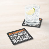 Biochemicus Ik probeer dingen grappig te laten zeg Kartonnen Onderzetters (Insitu)