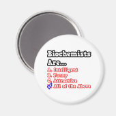 Biochemicus Quiz... Joke Magneet (Voorkant / Achterkant)