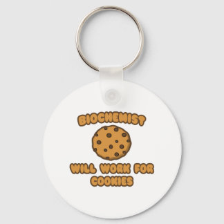 Biochemicus ... Werkt voor cookies Sleutelhanger
