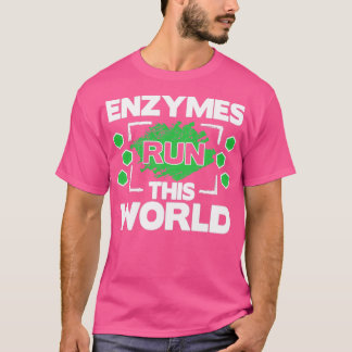 Biochemie Biochemicus Biology Bioloog Enzymen T-shirt