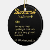 Biochemie Biochemist Noun Definition Keramisch Ornament (Links)