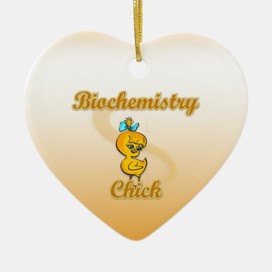 Biochemie Chick Keramisch Ornament (Voorkant)