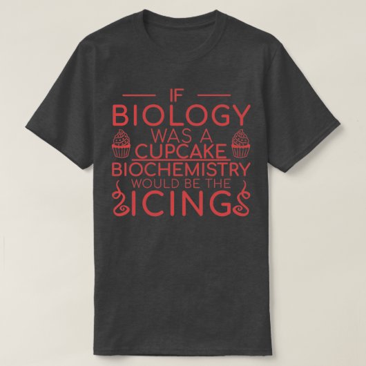 Biochemie Cupcake Biochemie 4 T-shirt (Design voorkant)