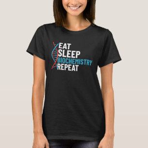 Biochemie Moleculaire biologie Biochemist Studie T-shirt