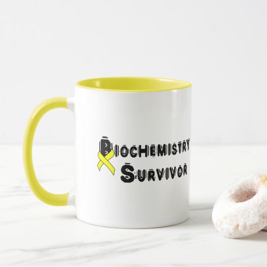 Biochemie Overlevende Mok (Met donut)