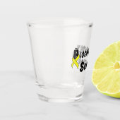 Biochemie Overlevende Shot Glas (Links)