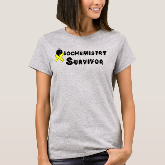 Biochemie Overlevende T-shirt (Voorkant)