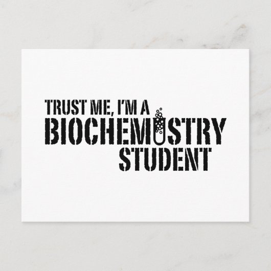 Biochemiestudie Briefkaart (Voorkant)