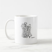 Biochemische mok van de aquaporineeiwitstructuur (Links)