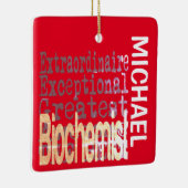 Biochemist Extraordinaire CUSTOM Keramisch Ornament (Rechts)