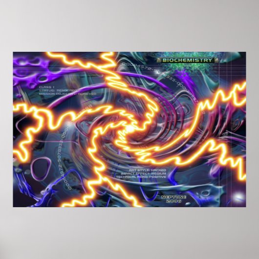 BIOCHEMISTRIE POSTER (Voorkant)