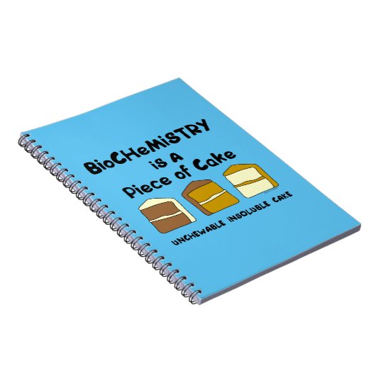 Biochemistry Cake Notitieboek (Rechterzijde)