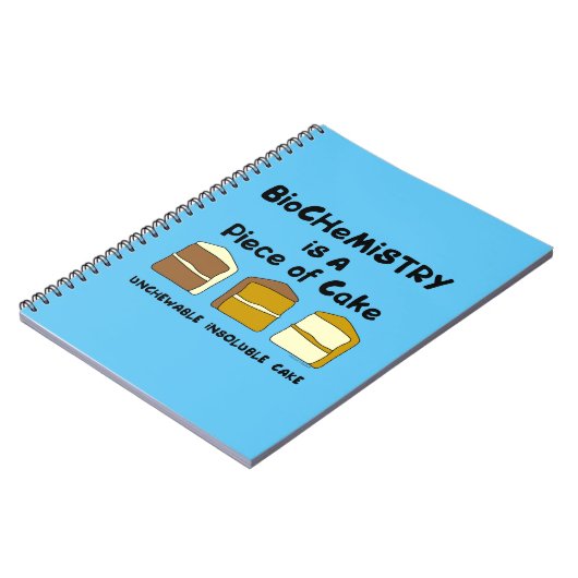 Biochemistry Cake Notitieboek (Linkerzijde)