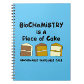 Biochemistry Cake Notitieboek (Voorkant)
