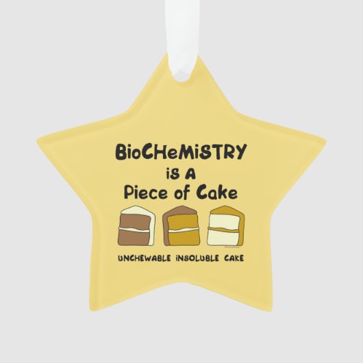 Biochemistry Cake Ornament (voorkant)