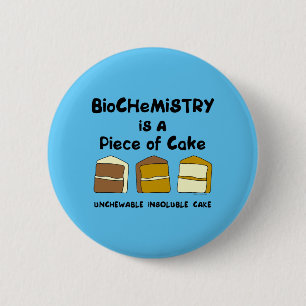 Biochemistry Cake Ronde Button 5,7 Cm