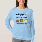 Biochemistry Cake T-shirt (Voorkant)