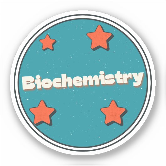 Biochemistry Sticker (Voorkant)