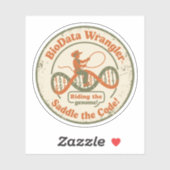 BioData Wrangler Beheersing van het genoom Sticker (Vel)
