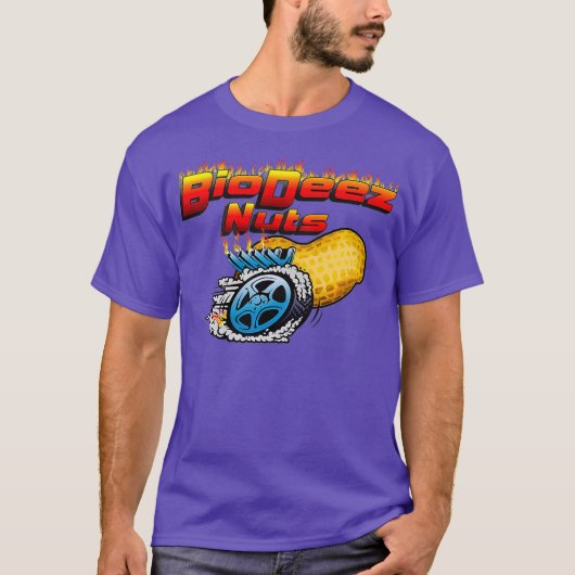 BioDeez Nuts Grappige Biodiesel Motor Premium T-shirt (Voorkant)