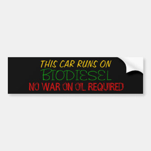 Biodiesel Bumpersticker