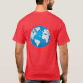 Biodiesel: Geen oorlog vereist T-shirt (Achterkant)