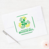 biodiesel ronde sticker (Envelop)
