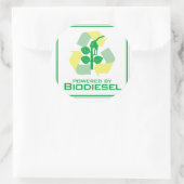 biodiesel ronde sticker (Tas)