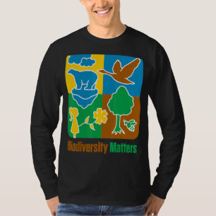 Biodiversiteit Dieren Planten Klimaat Wildlife Adv T-shirt