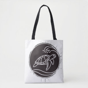 Biodiversiteit, oceaanhabitats en eco Art T-shirt Tote Bag