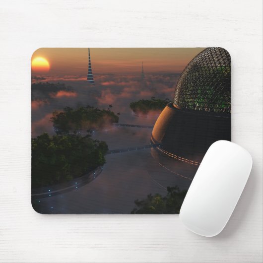 Biodome Mousepad Muismat (Met muis)