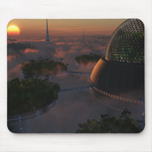 Biodome Mousepad Muismat (Voorkant)