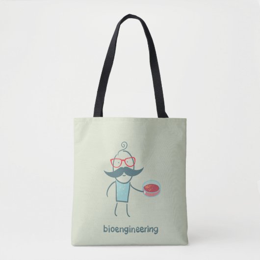 Bioengineering Scientist Canvas tas (Voorkant)