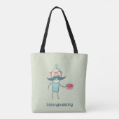 Bioengineering Scientist Canvas tas (Achterkant)