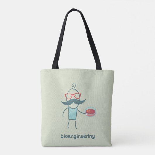 Bioengineering Scientist Canvas tas (Achterkant)