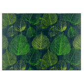 Biofiel donkergroen skelet lekt snijplank (Voorkant)