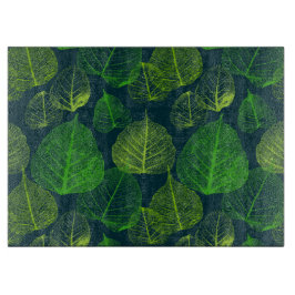 Biofiel donkergroen skelet lekt snijplank