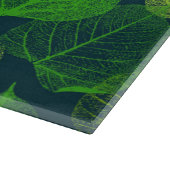 Biofiel donkergroen skelet lekt snijplank (Hoek)