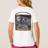 Biofiel en duurzaam t-shirt (Achterkant)