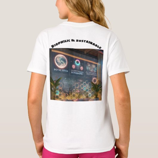 Biofiel en duurzaam t-shirt (Achterkant)