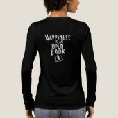 Biofiel geluk Tri-Blend shirt (Achterkant)