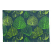 Biofiele esthetische skeletbladeren kussensloop (Achterkant-Rechts)