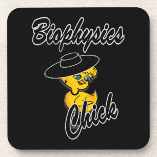 Biofysica Chick #4 Bier Onderzetter