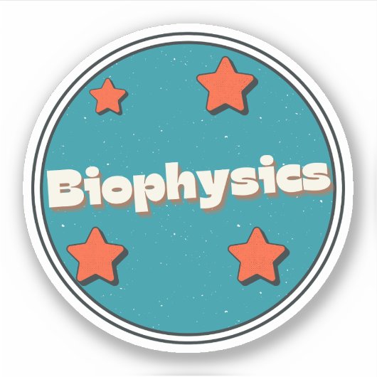 Biofysica Sticker (Voorkant)