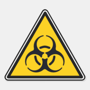 Biogevaar 02 sticker