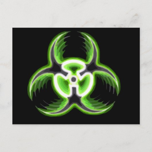 Biogevaar 08 briefkaart (Voorkant)