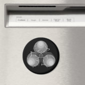 Biogevaar bij dodelijke virussen magneet (Insitu (Vaatwasser))
